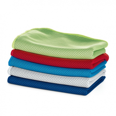 Ręcznik sportowy Limonkowy zielony