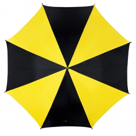 Parasol automatyczny, DISCO, czarny/żółty