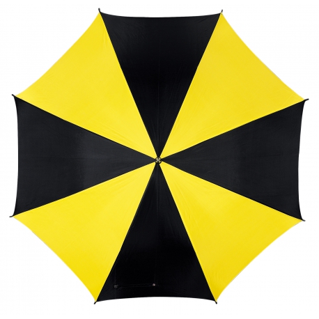 Parasol automatyczny, DISCO, czarny/żółty