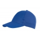 6 segmentowa czapka, PITCHER, niebieski