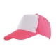 5 segmentowa czapka, SHINY, różowy