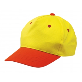 Czapka baseballowa dziecięca, CALIMERO, żółty/pomarańczowy