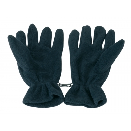 Rękawiczki z włókna polarowego, ANTARTIC, ciemnoniebieski