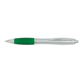 Długopis, SWAY, zielony/srebrny