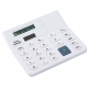 Mini-kalkulator, CORNER, biały