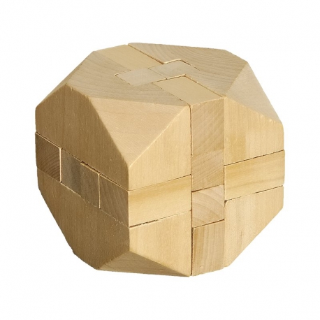 Układanka logiczna Cube, ecru