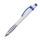 Długopis Martes, niebieski/biały