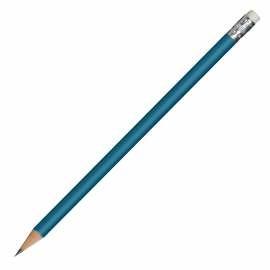 Ołówek drewniany, niebieski