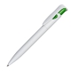 Długopis Fast, zielony/biały