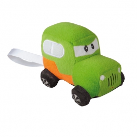 Maskotka Lovely Car, zielony/pomarańczowy