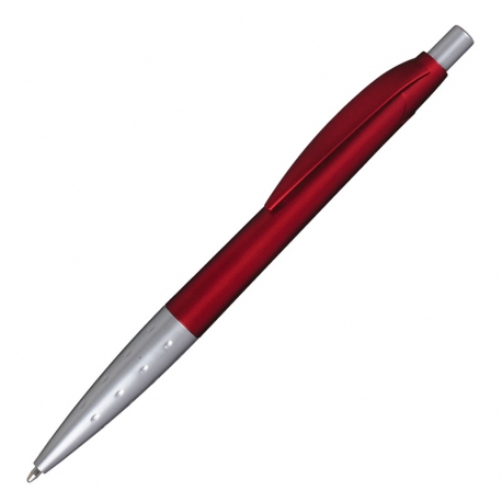 Długopis Rage, czerwony/srebrny