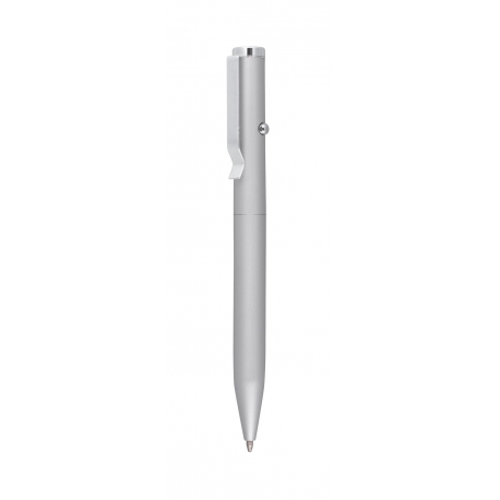 Długopis metlowy, LOOK, srebrny
