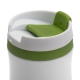 Kubek izotermiczny Viki 390 ml, zielony/biały