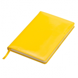 Notatnik 130x210/80k kratka Sheen, żółty