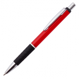 Długopis Andante Solid, czerwony/czarny