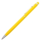 Długopis aluminiowy Touch Tip, żółty