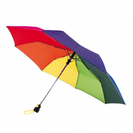 Automatyczny parasol kieszonkowy, PRIMA, wielokolorowy