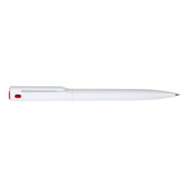 Długopis VERMONT, biały/czerwony