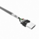 Nylonowy kabel do transferu danych LK30 Typ - B Quick Charge 3.0