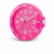 Zegar na ścianę-IW-Neon Pink-28cm