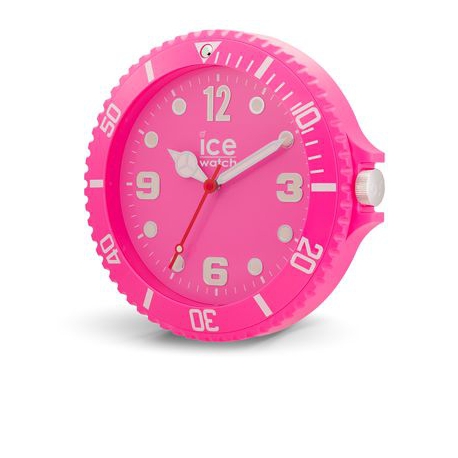 Zegar na ścianę-IW-Neon Pink-28cm