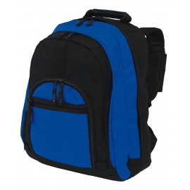 Plecak, NEW CLASSIC, czarny/niebieski