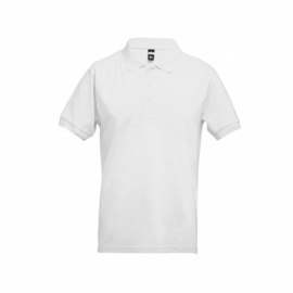 ADAM. Męski polos t-shirt XL Biały
